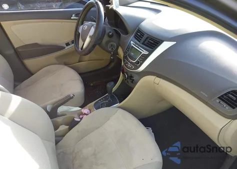 2013 Hyundai Accent Gls из США, поврежденный, VIN KMHCT4AE1DU446576